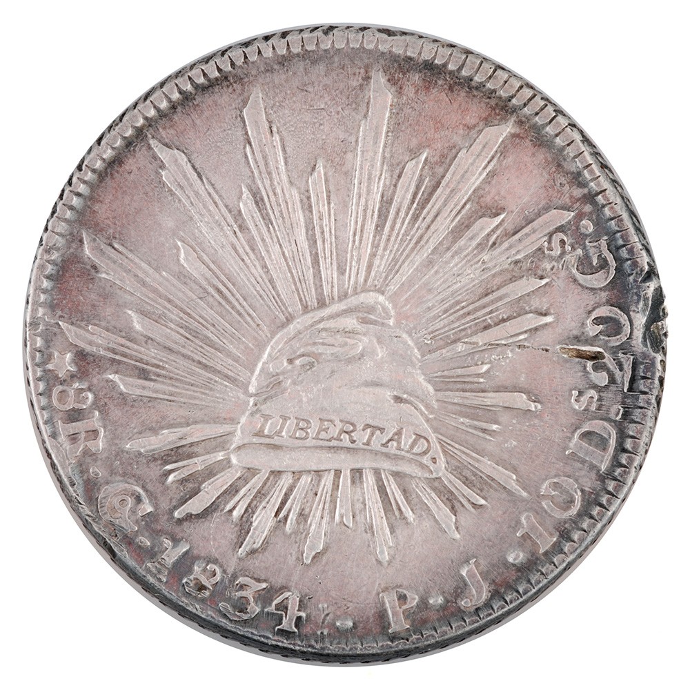 Mexico 8 Reales 1834