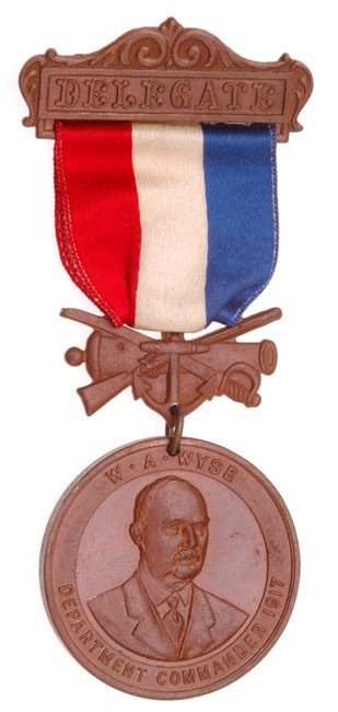 1918 GAR Ashland Wis. Medal 52nd Encampment